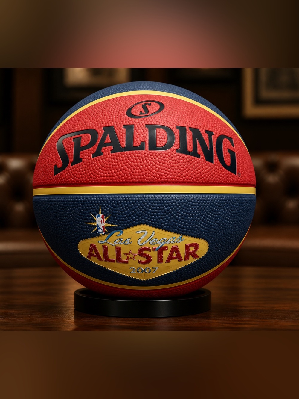 Official Spalding 2007 NBA Las Vegas All Star Game Money Ball Basketball